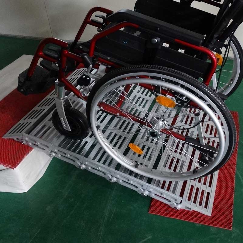 휠체어용 알루미늄 휴대용 장애인 경사로