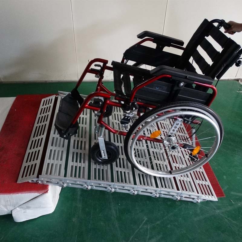 계단용 휠체어용 고품질 알루미늄 문턱 경사로