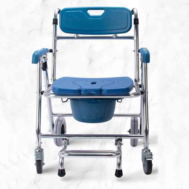 Portable Mobile Toilet Shower Chair